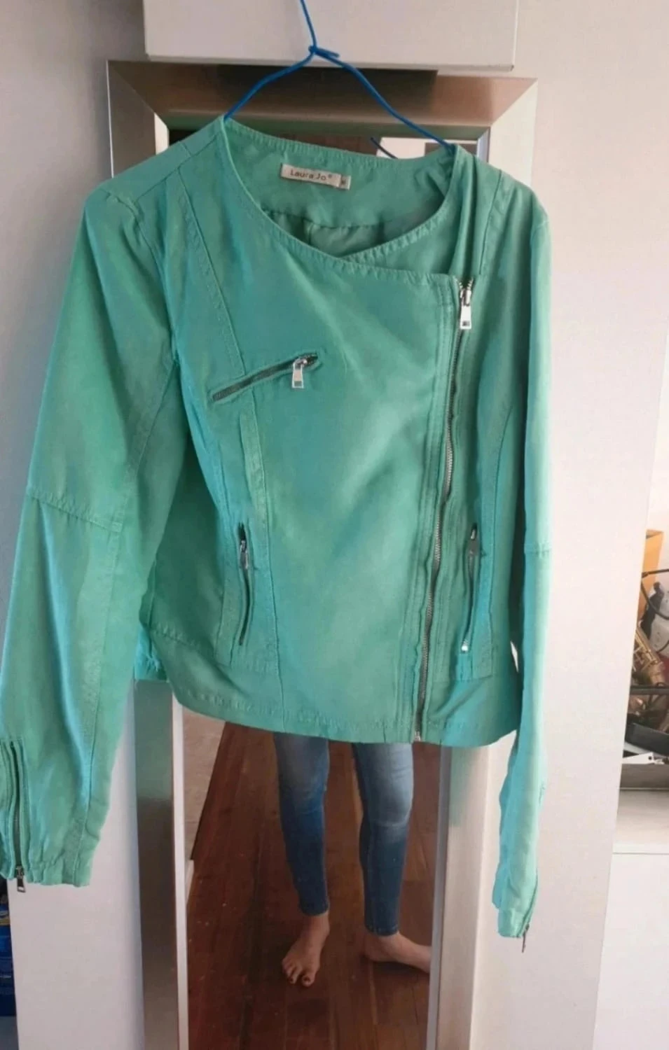 Chaqueta perfecta de gamuza talla M – photo 3